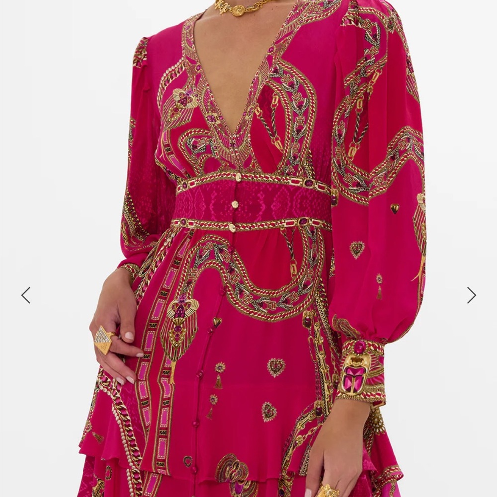 Camilla silk dress